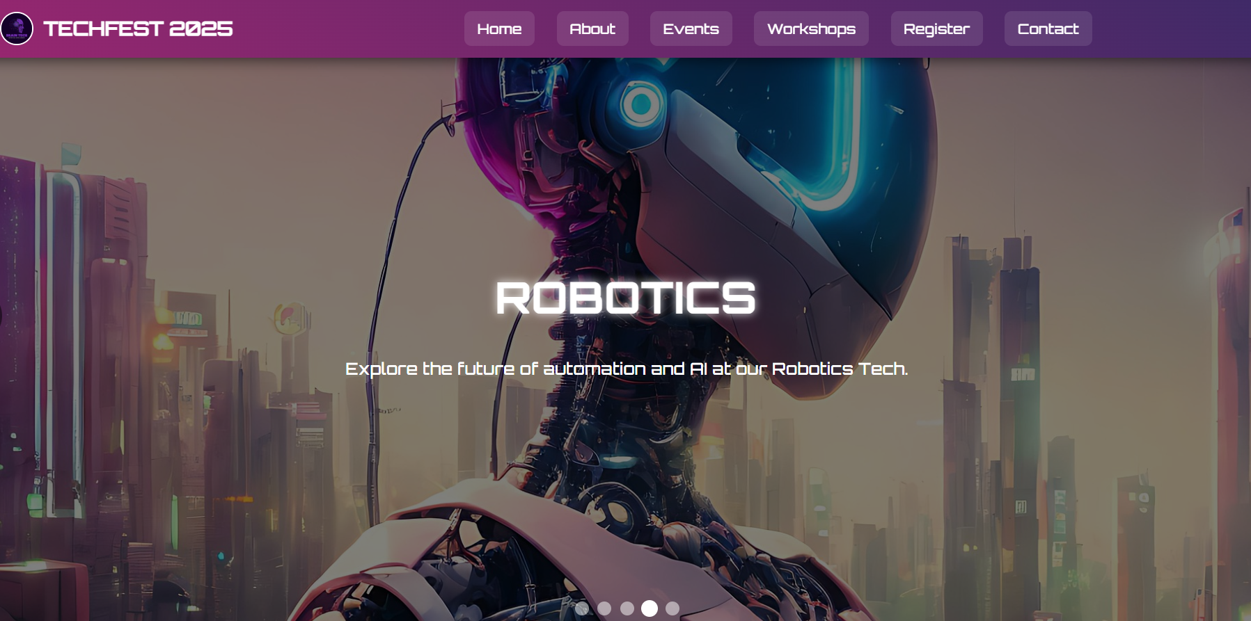 Online Tech Event Registration System